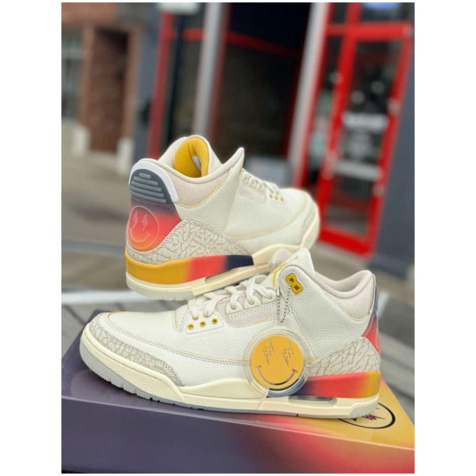 J Balvin x Air Jordan 3 Retro Medellín Sunset