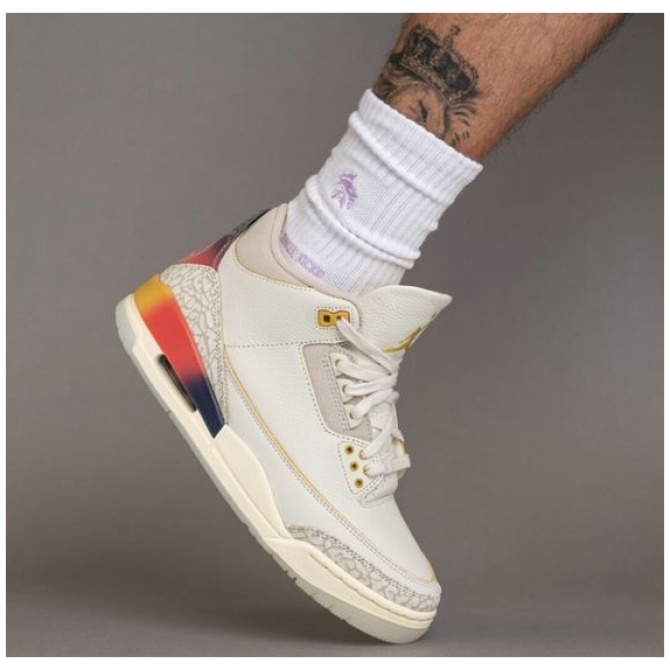 J Balvin x Air Jordan 3 Retro Medellín Sunset