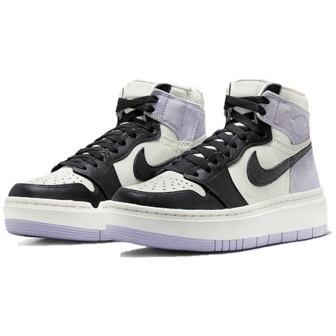 Air Jordan 1 Elevate High Light Lilac Black Toe