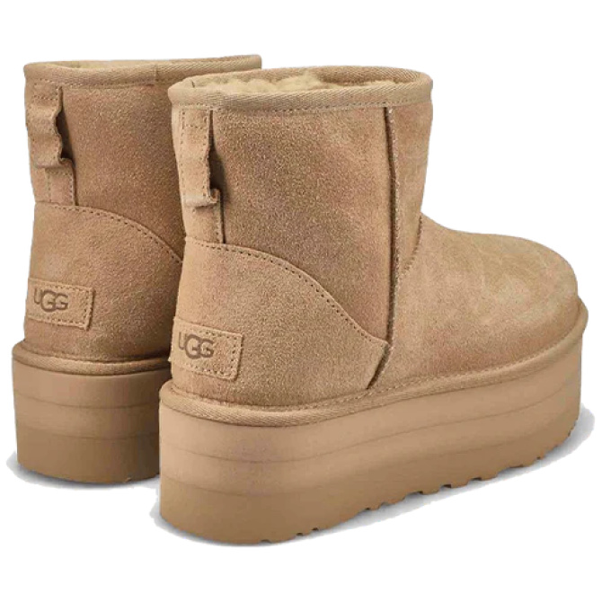 UGG Classic Mini Platform Boot Mustard Seed